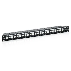Equip 769124, Cat6, Preto, Montagem em Rack, 1u, .