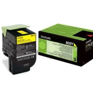 Lexmark 802y Toner 1 Unidade(S) Original Amarelo