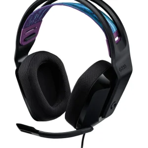 Auscultadores Headset Gaming G335 Wired Preto - L.