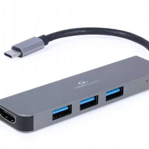 Adaptador Multi-Portas 2 em 1 Hub + Hdmi - Gembird