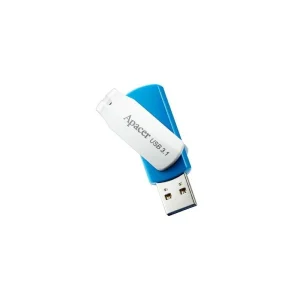 Pen Usb Apacer Ah357 - 64 Gb - Azul e Branco