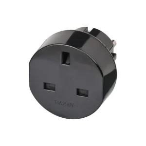 Adaptador Viagem Schuko Femea para Macho Uk