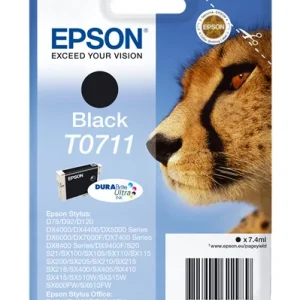 Tinta Epson T0711 Preto Dx4000 5000 6000 7000f