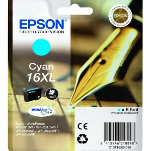 Tinteiro Compatível Epson T16xl Ciano