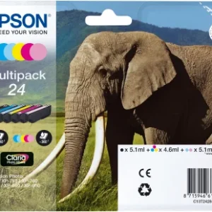 Multipack Epson 6-Cores 24 Claria Photo Hd Ink - .
