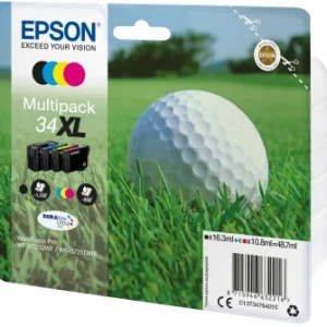 Pack Tinteiros Serie 34xl Wf-3720/3725 - Epson