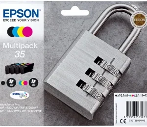 Pack 4x Tinteiros Serie 35 Wf-4720/4725/4740