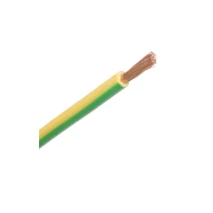 Cabo Eletrico 1.5mm Unifilar Verde e Amarelo