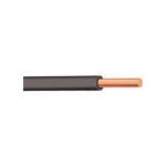 Cabo Eletrico 2.5mm Unifilar Preto