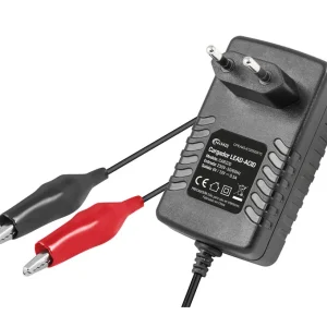 Carregador de Baterias Chumbo 6 / 12vdc 500ma