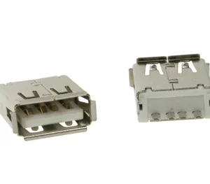 Usb a Fêmea  Conector Único 180º  Montagem Pcb