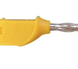 Banana Plug 4mm Stackable - Yellow