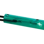 Luz Piloto Redonda 7mm 12v Verde