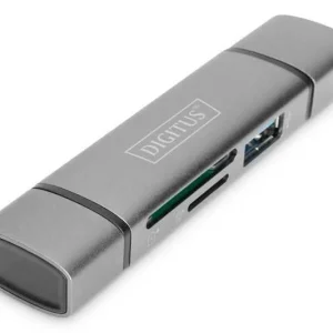 Eitor de Cartao Digitus Usb-C / Usb 3.0