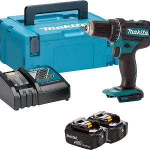 Furadeira Sem Fio Makita Ddf482rfj 18v 2x Bl1830b