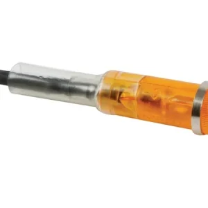 Indicador/Sinalizador de Painel 220v Âmbar 9mm
