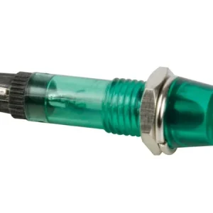 8mm Indicador/Sinalizador de Painel 220v Verde