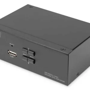 Digitus Ds-12862 Chaveador Kvm Preto