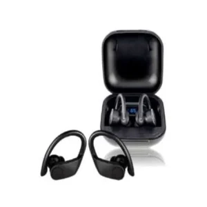 Auriculares Desportivos Tws Bluetooth 5.0 Preto -.