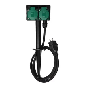 Tomada Dupla - para Exterior