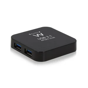 Hub Usb Ewent Ew1134 4 Portas Usb 3.1 Gen1 C/ Ali.