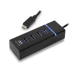 Hub Usb Ewent Ew1137 4 Portas Usb 3.1 Gen1 (Usb 3.