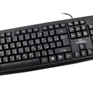 Titanum Wired Standard Teclado Usb Bg