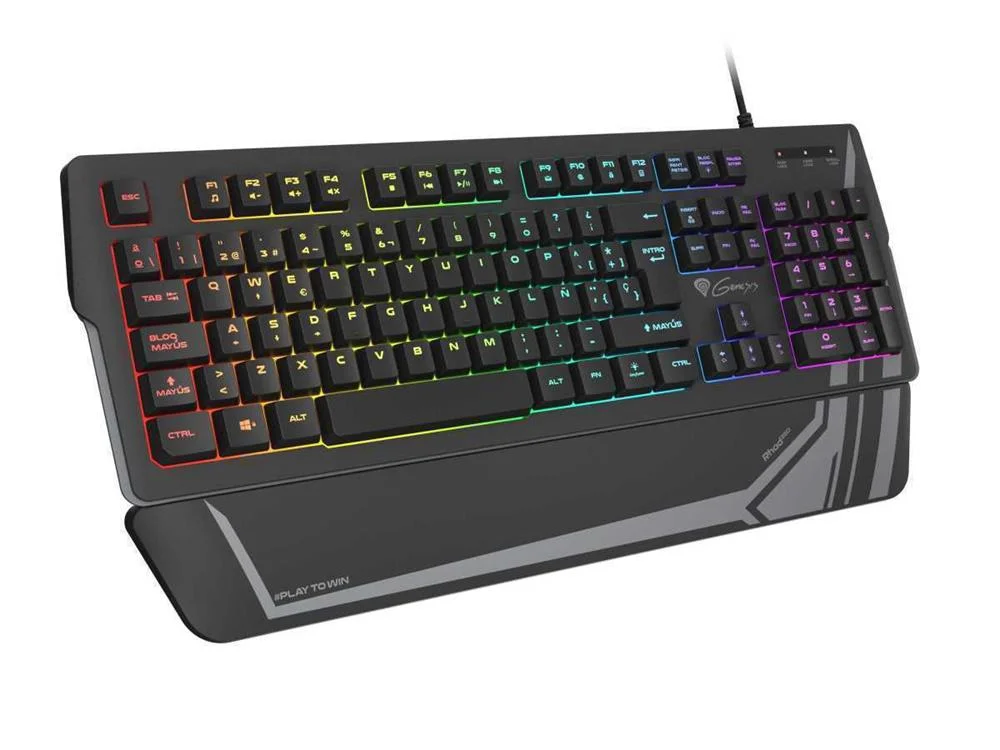 Genesis Rhod 350 RGB Teclado Usb Qwerty Espanhol .