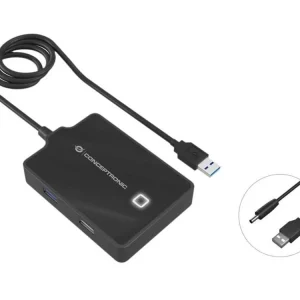 Adaptador Hub "4-Em-1" Usb 3.0/2.0 - 1x Usb-A 3.0.