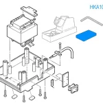 Esponja de Limpeza 65x65 para Hk609