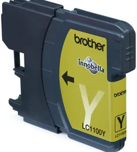 Tinteiro Brother Lc1100y Amarelo P/Mfc-6490cw Dcp.
