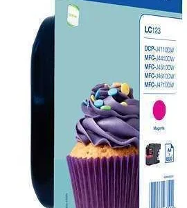 Cartucho Compatível Brother Lc123mbp Magenta