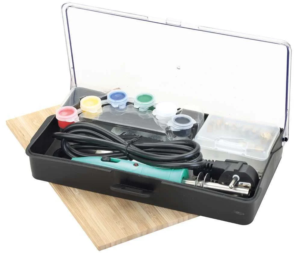 Kit Ferro de Soldar para Pirografia Dupla Potênci.