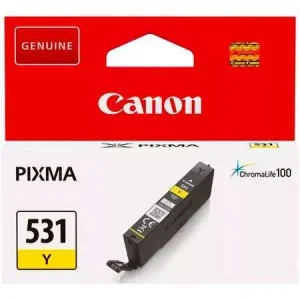 Tinteiro Canon Cli-531y Amarelo Original (6121c00.