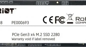 Patriot Memory P300, 1000 Gb, M.2