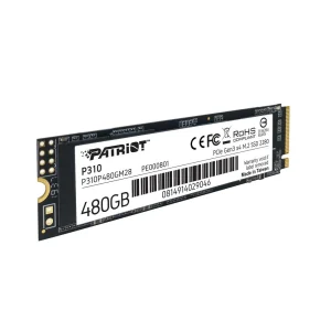 Ssd Patriot P310 480 Gb M.2 2280 Pcie Nvme 4 X4 Tl