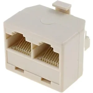 T Rj45 Macho 2 Rj45 Fêmea