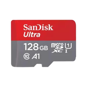 SDSQUAB-128G-GN6MA Cartão de Memória Ultra Microsdxc Uhs-I 128gb Classe 10 + Adaptador - Sandisk