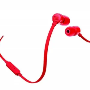 Auriculares com Microfone Jbl Vermelho