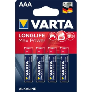 Pilha Alcalina Lr03/AAA 1.5v 4x Longlife Max Powe.
