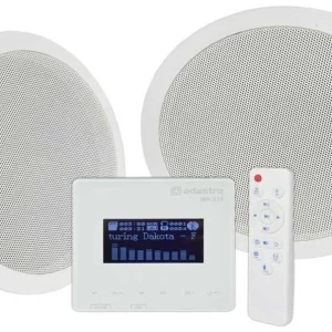 WA-215-SET Kit de Som c/Bluetooth/USB/SD/FM + 2 Colunas