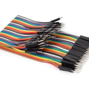 Fio Jumper Macho-Macho 40 Pinos 15 Cm (Cabo Plano)