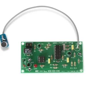 WSG101 Kit Eletrônico Madlab, E-Lock, Segurança Digital