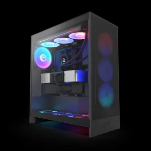 Caixa para Pc Nzxt H7 Flow 2024 Mid Tower Preto