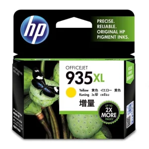Hp Tinteiro Original 935xl Amarelo de Elevado Ren.