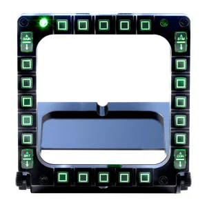 Base Mfd Cougar Cockpit Usb P/ Joystick Preto - T.