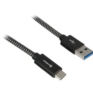 Cabo Sharkoon Usb 3.2 Gen 2. Ficha Usb-A - Usb-C