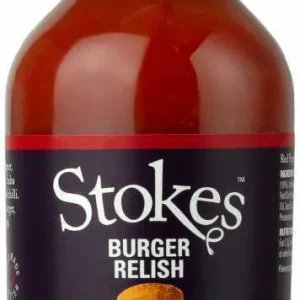 Stokes Sauces Burger Relish Molho de Pimenta 300 G