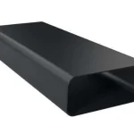 Tubo Plano de 1000mm para Exaustor Preto - Siemens