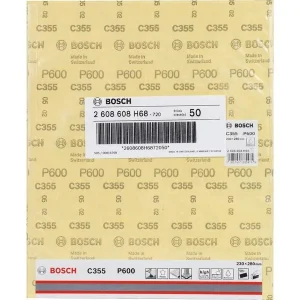 Folha de Lixa C355 - 230x280mm G600 Bosch